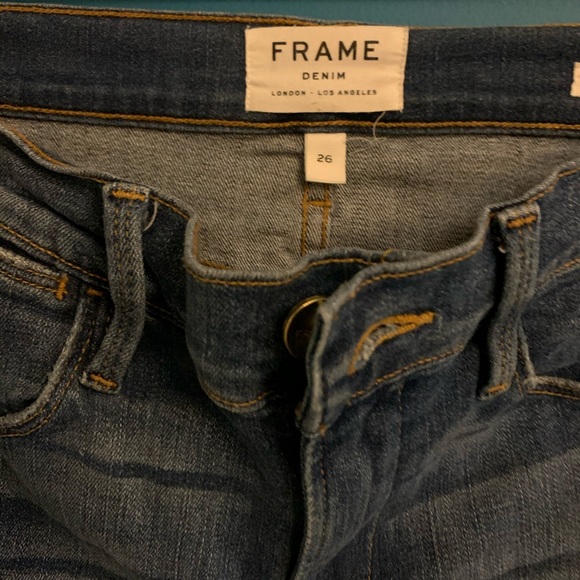 Frame le high skinny jean with side panel - Picture 3 of 6